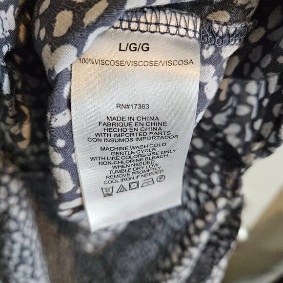 🔆3 FOR $15! DKNY Women's Long Sleeve Button Front Dress - Picture 4 of 4